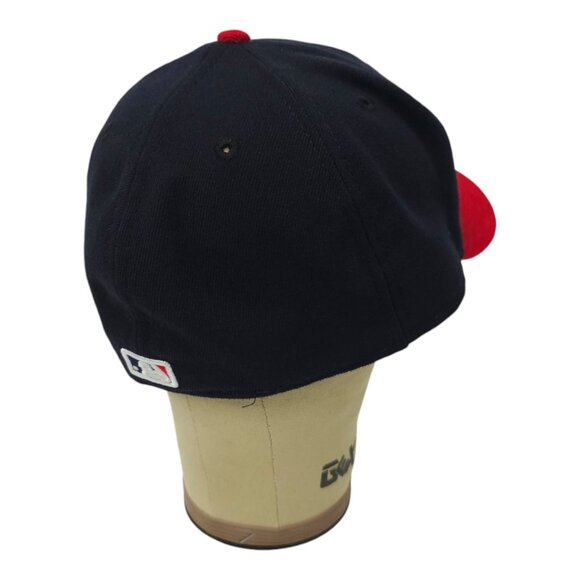 Atlanta Braves Fitted 7 1/2 Hat MLB Embroidered Tomahawk Cap USA Made New Era - Picture 13 of 13